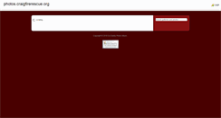 Desktop Screenshot of photos.craigfirerescue.org